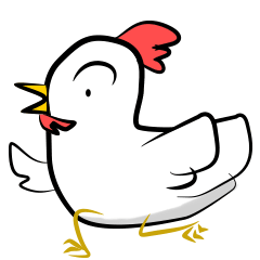 [LINEスタンプ] Chicken GOGOの画像（メイン）