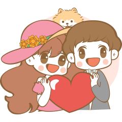 [LINEスタンプ] FU FU JUNG