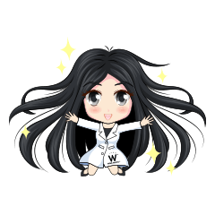 [LINEスタンプ] Nong Wink White
