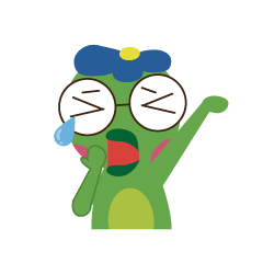 [LINEスタンプ] Kappa student