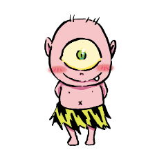 [LINEスタンプ] Cyclops 2