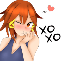 [LINEスタンプ] maiko's diary.