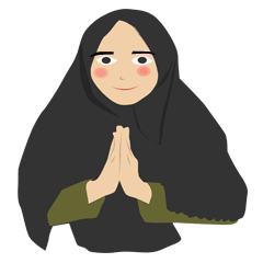 [LINEスタンプ] Ukhti Makassar