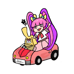 [LINEスタンプ] ぐうたらちゃんとうさぎ