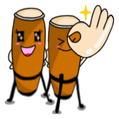 [LINEスタンプ] instrumental family part7