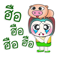 [LINEスタンプ] ...Mr. Kosuke... Love pig..^^_の画像（メイン）