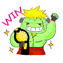 [LINEスタンプ] ふらんけんくん