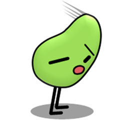 [LINEスタンプ] 元気なえだまめ