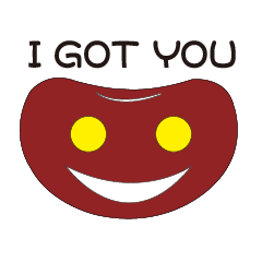 [LINEスタンプ] Red beans