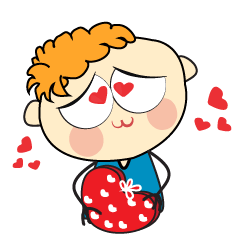 [LINEスタンプ] Boy Beauty in Daily Conversations