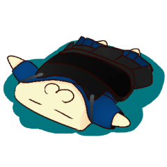 [LINEスタンプ] Lazy Kendo Tofu