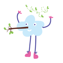 [LINEスタンプ] king cloud