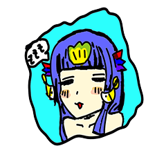 [LINEスタンプ] フォーム人魚姬