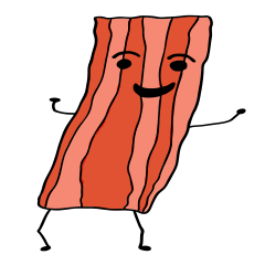 [LINEスタンプ] Mr.bacon