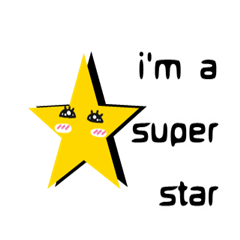 [LINEスタンプ] me star