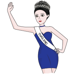 [LINEスタンプ] miss congeniality