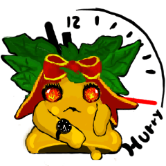 [LINEスタンプ] X-Mas - Days of a hurry time