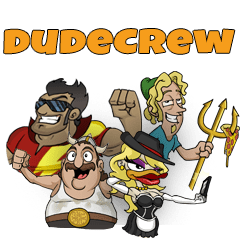 [LINEスタンプ] DudeCrew - Sarcastic Awesomeness！