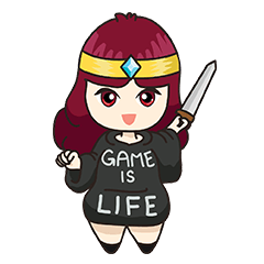 [LINEスタンプ] Gamergurl