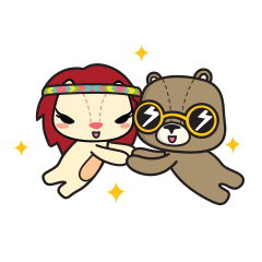 [LINEスタンプ] Karazora - KARA ＆ ZORA