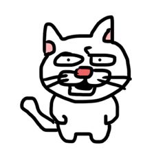 [LINEスタンプ] かわいいネコとゆかいなどうぶつども