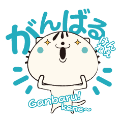 [LINEスタンプ] 顔デカねこスタ 博多弁編