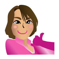 [LINEスタンプ] まゆげまきちゃん