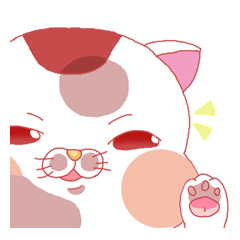 [LINEスタンプ] misty cat