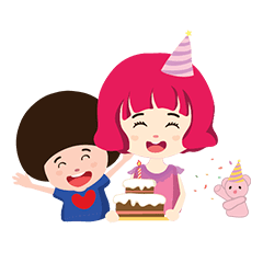 [LINEスタンプ] Princess Riel and friends