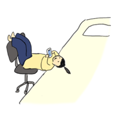 [LINEスタンプ] 自堕落スタンプ