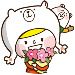 [LINEスタンプ] Miss Lily's daily routine