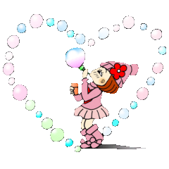 [LINEスタンプ] ひま子ちゃん75 リアクション編