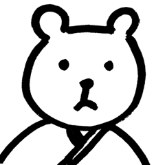 [LINEスタンプ] judo bears