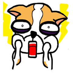 [LINEスタンプ] Dog Lucky
