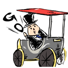 [LINEスタンプ] ジャストなジェントル、ジェトルさん