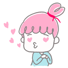 [LINEスタンプ] Meejai the girl with pure heart