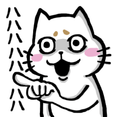 [LINEスタンプ] まろネコさん