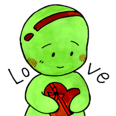 [LINEスタンプ] 豆丸くん（2）