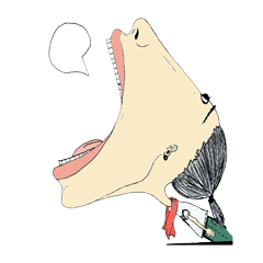 [LINEスタンプ] Confession of introverts