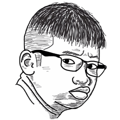 [LINEスタンプ] face people ha ha