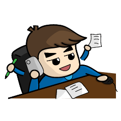 [LINEスタンプ] Spoiled Boss- Work Hard