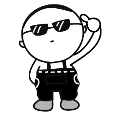 [LINEスタンプ] Mr. Too-Strong