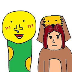 [LINEスタンプ] Mr. Loser and Mr. Doggy