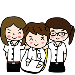 [LINEスタンプ] Me and the gang