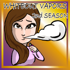 [LINEスタンプ] Whiteout Vapors 2nd season
