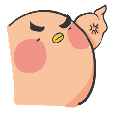 [LINEスタンプ] Birdy gets high！