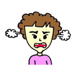 [LINEスタンプ] Bushy eyebrows