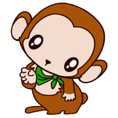 [LINEスタンプ] Small Monkey Baby