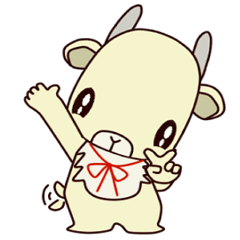 [LINEスタンプ] Little lamb baby