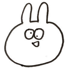 [LINEスタンプ] ゆる〜くうささん